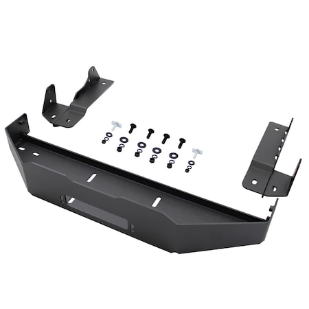 Go Rhino 19-C SILVERADO 1500 BLACK 3100 SERIES STEPGUARD WINCH TRAY KIT 31761T